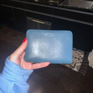 Smythson Panama small zip around wallet - used condition